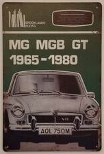 MG MGB GT 1965-1980 Vintage