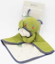 ♥ TCM Tchibo RAUPE grün Schmusetuch Schnuffeltuch Kuscheltuch OVP 2024 NEU ♥