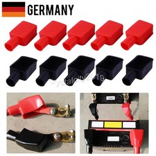 5Paar Batterie Polabdeckung Pol Schutzkappe Kappen + Plus - Minus Abdeckung Satz