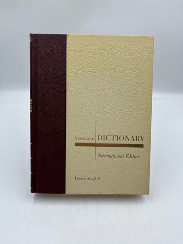 Standard dictionary the - dictionary,