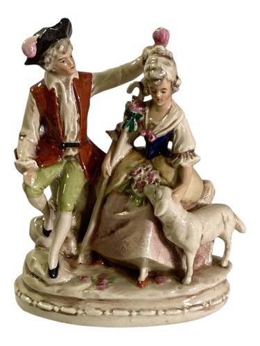 Porzellan figur rokoko - porzellan, paar