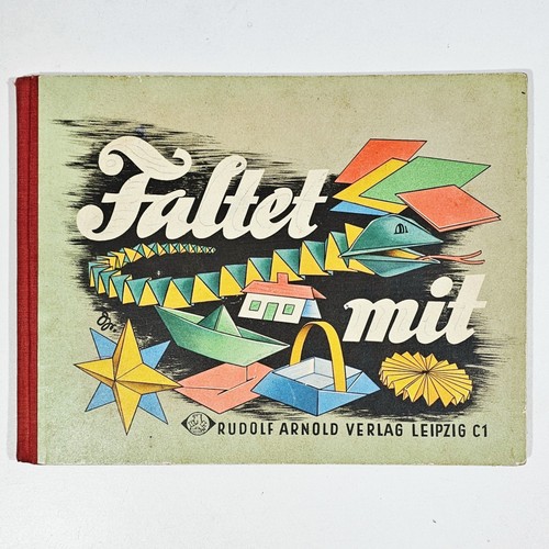 1956 ddr bastelbuch faltet - 1956, mit