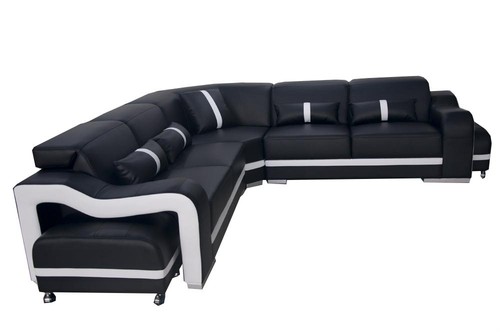 Ledersofa couch wohnlandschaft - ledersofa,