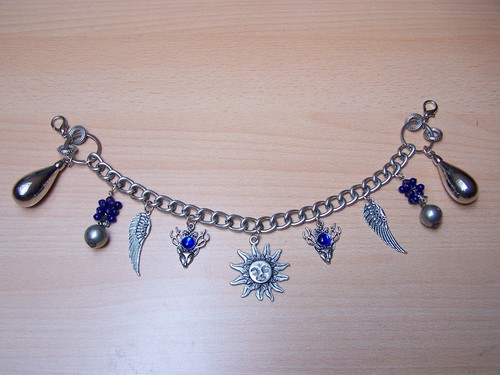 Damen charivari silber blau - blau, 9