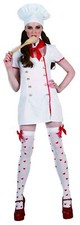 Damen Kostüm  Köchin Größe