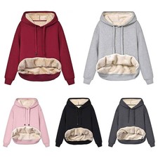 Plüsch Warm Kapuzenpullover