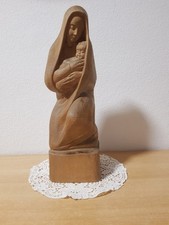 Alte Holzfigur Madonna 35 cm