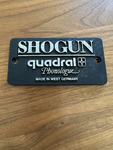 Quadral shogun embleme zeichen - quadral,