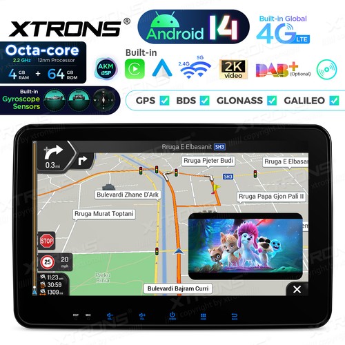 Xtrons dvd autoradio - 10,1",