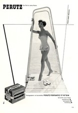 Perutz - der Film für schöne Fotos Reklame 1956 Bademode 50er Jahre München