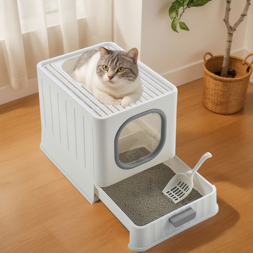 Xxl groß katzentoilette mit - xxl,