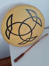 Indianer Schamanentrommel mit Schlägel, 30 cm, toller Klang, hochwertig, NEU