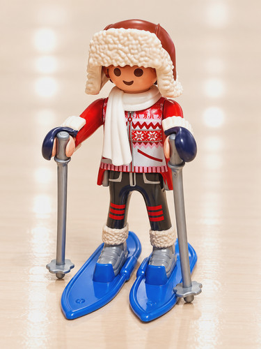 Playmobil skifahrer winter - skifahrer,