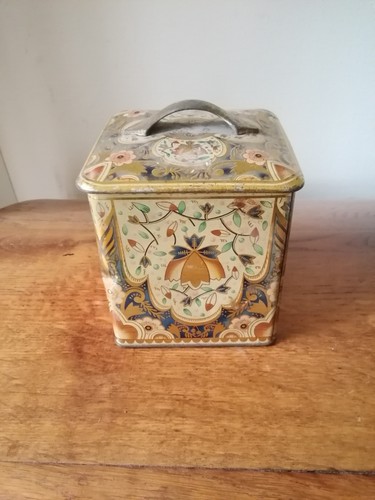 50er vintage blechdose teedose - 50er,