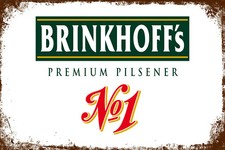 Retro Blechschild BRINKHOFF´S
