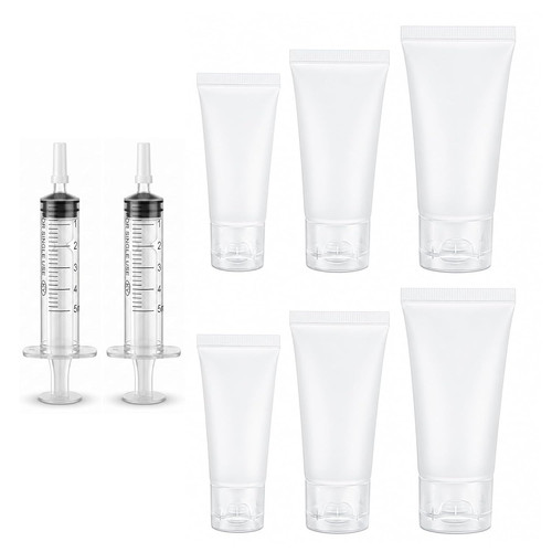 6pcs leere tuben zum befüllen - leere,