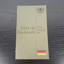 Heft Soldat der Bundeswehr