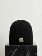 Moncler Beaniemütze Schwarz