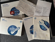 VW Bedienungsanleitung 1997 Golf 3 VARIANT Serviceplan DFX LC5L Mappe Votex Heft