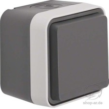 Berker SCHUKO-Steckdose grau