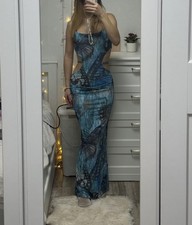 Rückenfreies Kleid Maxikleid