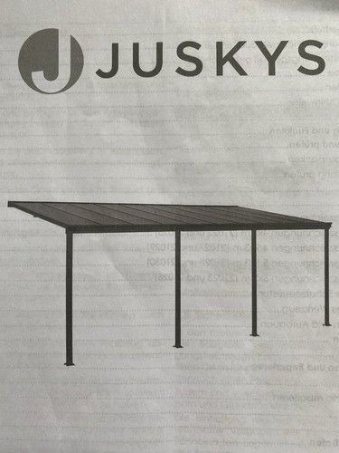 Juskys terrassenüberdachung - juskys,