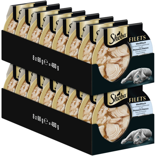 16x60g sheba katzenfutter - sheba,