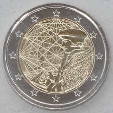 2 Euro Gedenkmünze Griechenland 2022 35 Jahre Erasmus-Programm unz.
