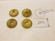 Zier Rosette Messing D=24 mm