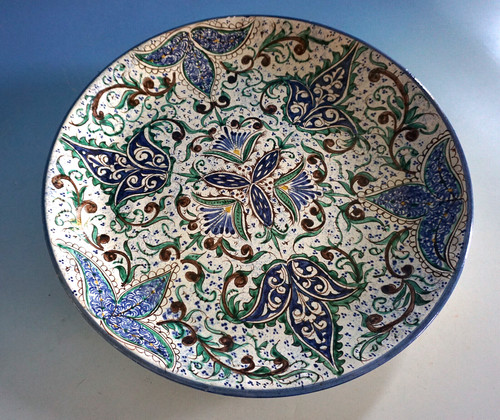Vintage keramik teller schale - vintage,