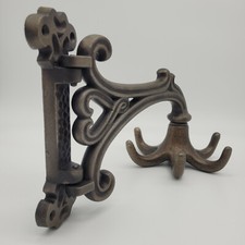 Garderobenhaken Retro Antik Kleiderhaken Garderobe Landhaus Stil Alu NEU Shabby