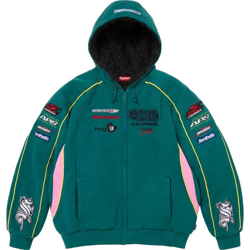Supreme racing lined zip - racing, up