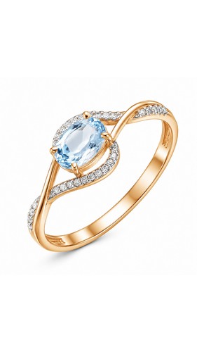 14k 585 rotgold ring - 14k, 9888