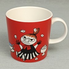 Arabia  Moomin Tasse  little my ❤️ Mumin Becher Kaffeetasse Rot Teetasse