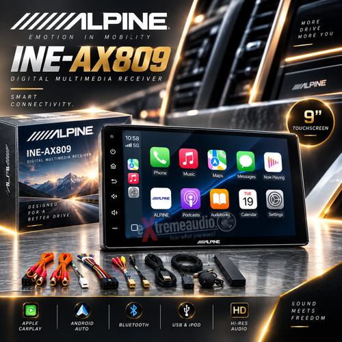 Alpine ine ax809 digital - alpine, ine-ax809