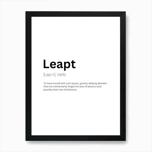 Leapt definition bedeutung - leapt,