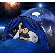 Kinderzelt Universum Galaxis Spielzelt für Jungen Mädchen, Pop-up Kinder Zelt