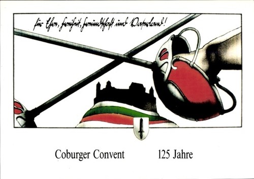 Studentika 125 jahre - ak,