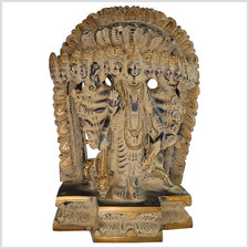 Vishnu – Erhalter der Welt Messing 29cm 5,8kgBrahma Shiva KRISHNA GANESHA