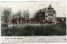 Dresden Loschwitz Gruss von der Saloppe vor 1945 KOPIE-AK