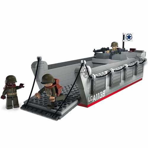 Baustein set landungsboot wwii - landungsboot,