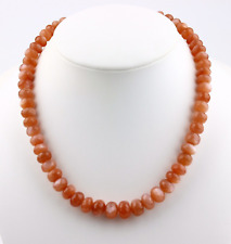 Aprikot Mondstein Kette