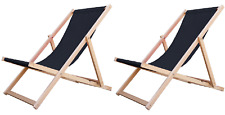 Set mit 2 Strandliege Faltbar