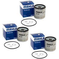 Ölfilter Set 3 Stück Mahle
