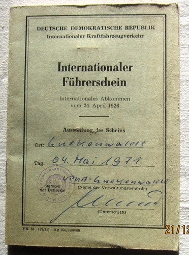 Internationaler führerschein - internationaler,