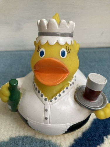 Badeente bedienung serviererin - badeente,