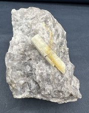 Rarität! Beryll x in Quarz, Gr. Maier, Püllersreuth, Oberpfalz, Bayern