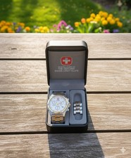 Original Vintage Wenger Military Chronograph Watch Swiss Made Armbanduhr,10.Atm