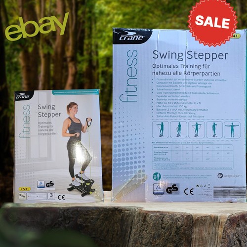 Swing stepper fitness crane - stepper,