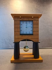 ALESSI Pendeluhr „Mantel clock“ 03 / Kaminuhr / Tischuhr - Design Michael Gravel